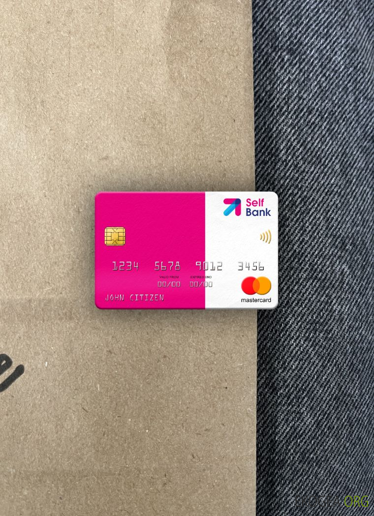 Espagne Self Bank mastercard photolook recto